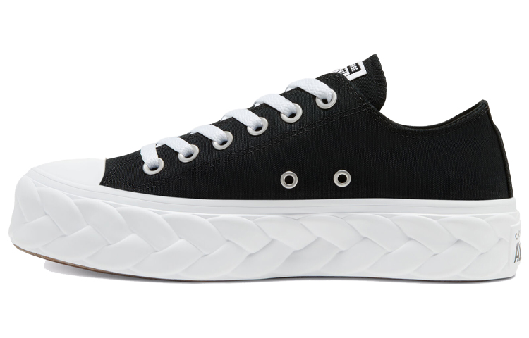 Buy (W) Converse Chuck Taylor All Star Low 'Runway Cable - Hitam' 568894C