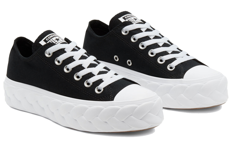 Lookbook (W) Converse Chuck Taylor All Star Low 'Runway Cable - Hitam' 568894C