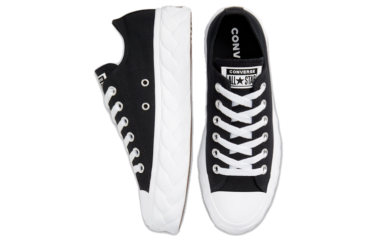 Shop (W) Converse Chuck Taylor All Star Low 'Runway Cable - Hitam' 568894C