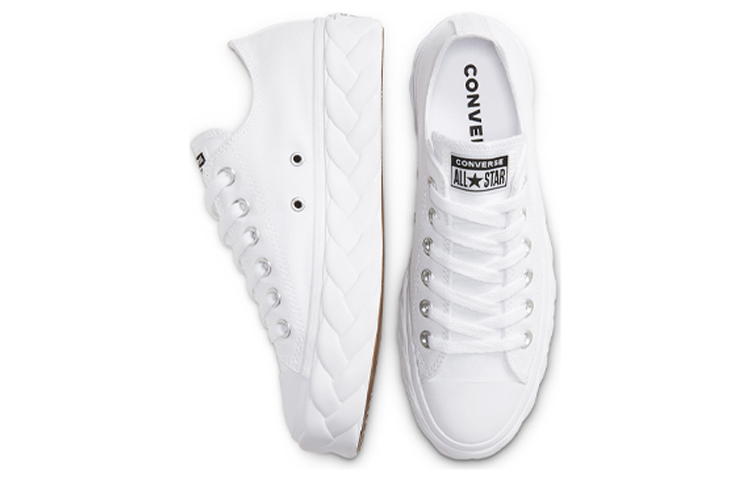 Shop （女款）Converse Chuck Taylor All Star 低筒‘Runway Cable - 白色’ 568895C
