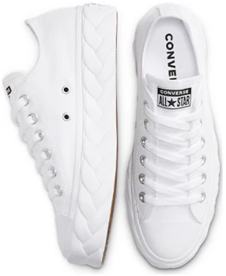 (W) Converse Chuck Taylor All Star Low 'Runway Cable - Putih' 568895C Shop (W) Converse Chuck Taylor All Star Low 'Runway Cable - Putih' 568895C