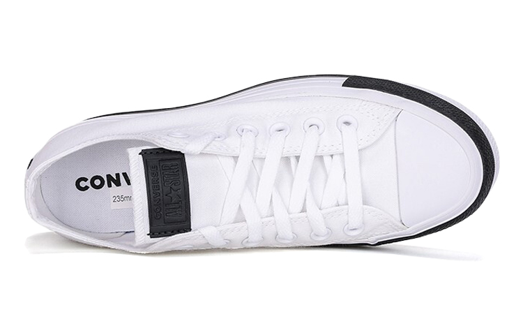 Shop (W) (여성용) 컨버스 척 테일러 올스타 블랙 화이트 스니커즈 568656C 568656C