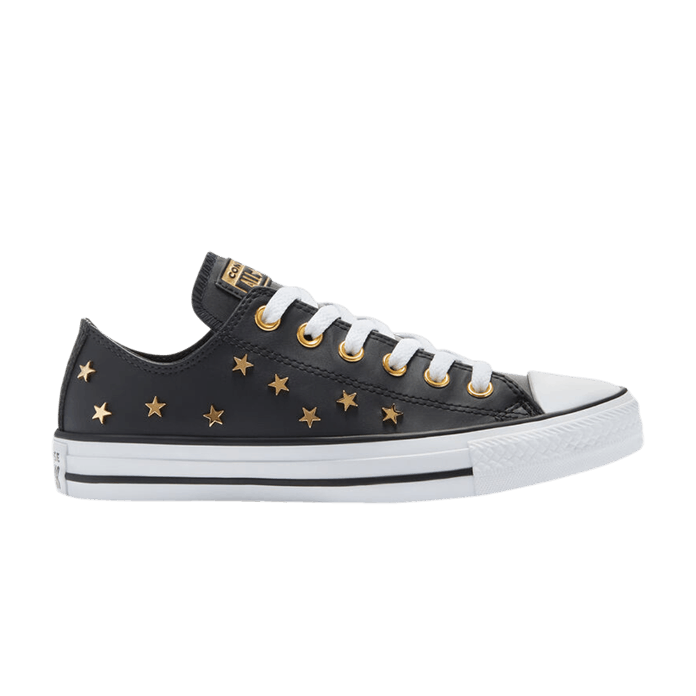 (W) Converse Chuck Taylor All Star Low 'Star Studs - Black Gold'