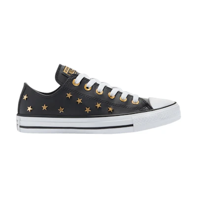 (W) Converse Chuck Taylor All Star Low 'Star Studs - Black Gold'