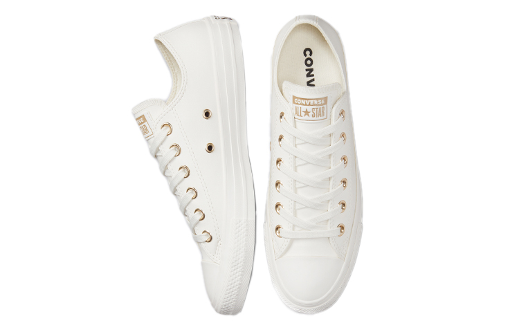 (W) Converse Chuck Taylor All Star Low 'Vintage White' 圖 4