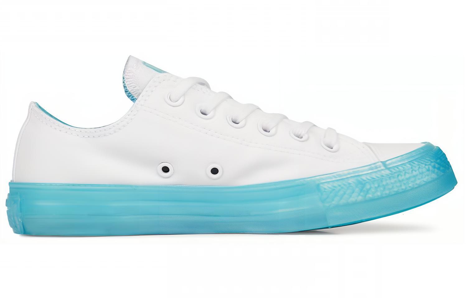 Order (W) 컨버스 척 테일러 올스타 로우 '화이트 블리치드 아쿠아' 560646C