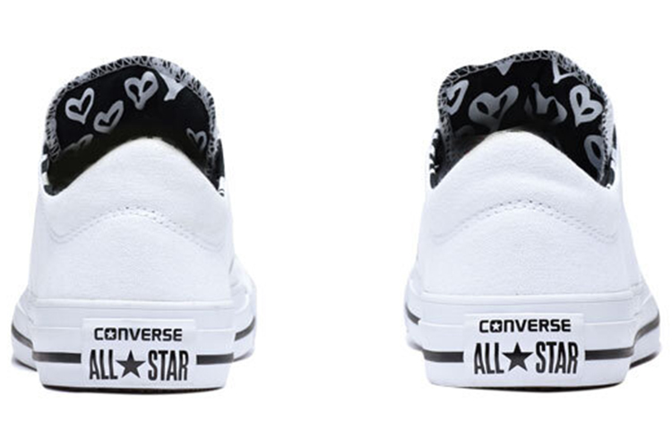 (W) Converse Chuck Taylor All Star Low Top Canvas Sneakers White 圖 5