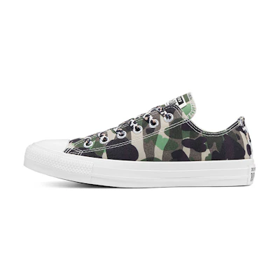 (W) Converse Chuck Taylor All Star Low Top Camo-Green 'Multi'