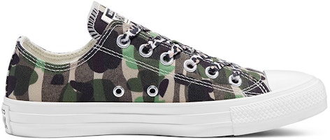 (W) 匡威Chuck Taylor全明星低帮迷彩绿'Multi'款 570780C Order (W) 匡威Chuck Taylor全明星低帮迷彩绿'Multi'款 570780C