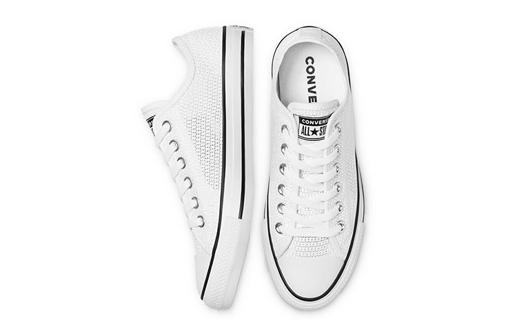 (W) Converse Chuck Taylor All Star Low Top 'Snow White' 圖 5
