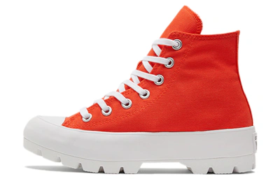 (Women) Converse Chuck Taylor All Star Lugged Orange/Red