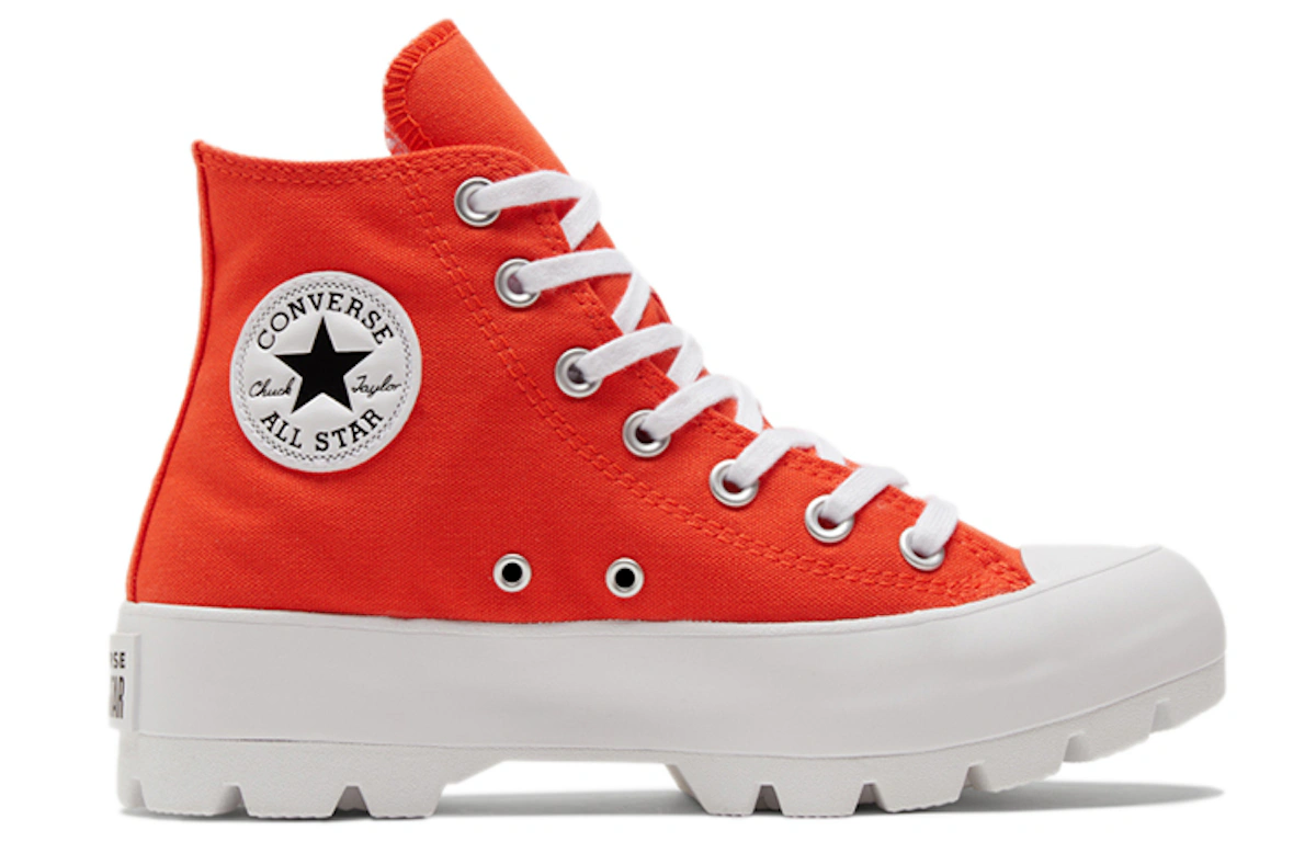 (Women) Converse Chuck Taylor All Star Lugged Orange/Red