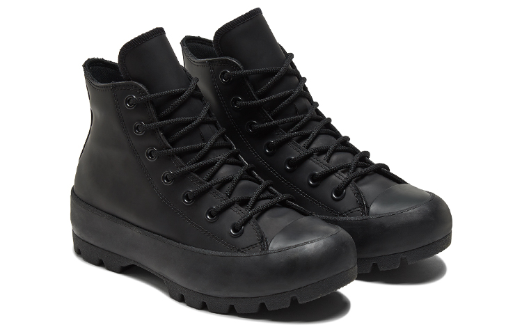 Lookbook (W) 컨버스 척테일러 올스타 러기드 스니커즈 블랙 573064C