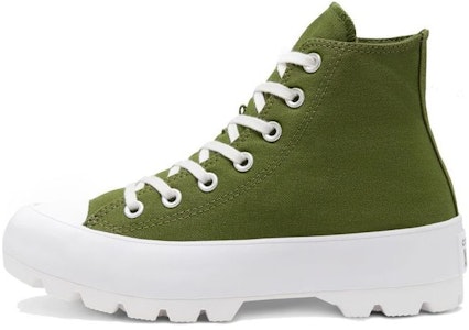 (W) コンバース チャックテイラーオールスター ラグドハイ 'サイプレスグリーン' 567163C Buy (W) コンバース チャックテイラーオールスター ラグドハイ 'サイプレスグリーン' 567163C