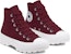 (W) Converse Chuck Taylor All Star Lugged High 'Dark Burgundy' Lelaki & Wanita 566284C