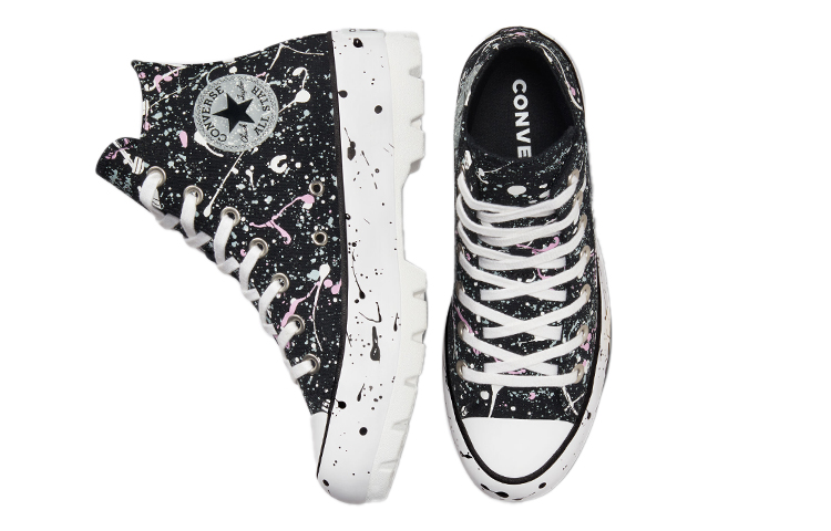 Shop (W) Converse Chuck Taylor All Star Lugged High 'Salpicaduras de Pintura' A02564C