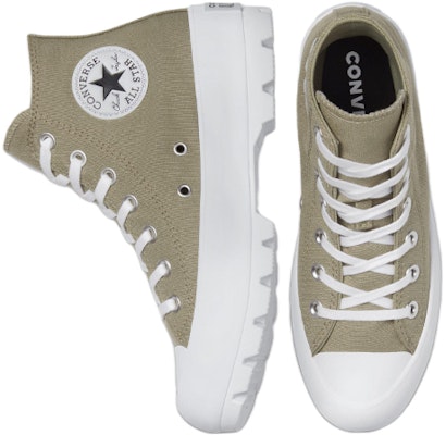 (W) Converse Chuck Taylor All Star Lugged High 'Light Field Surplus' Lelaki & Wanita 571114C Shop (W) Converse Chuck Taylor All Star Lugged High 'Light Field Surplus' Lelaki & Wanita 571114C