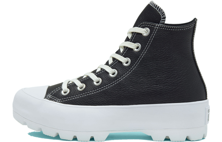 Buy (W) Converse Chuck Taylor All Star Lugged Leather High 'Hitam Putih' 567164C