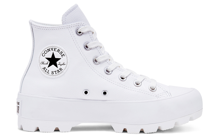 Order (W) Converse Chuck Taylor All Star Lugged Leather Tinggi 'Putih' 567165C