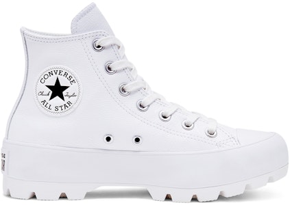 (W) Converse Chuck Taylor All Star Lugged Leather Tinggi 'Putih' 567165C Order (W) Converse Chuck Taylor All Star Lugged Leather Tinggi 'Putih' 567165C