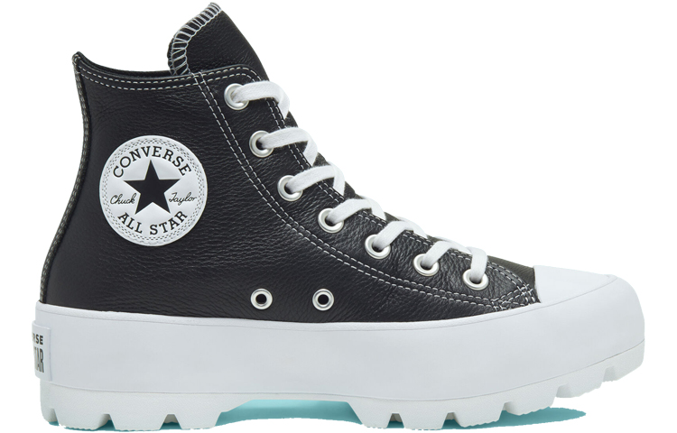 Order (W) Converse Chuck Taylor All Star Lugged Leather High 'Hitam Putih' 567164C