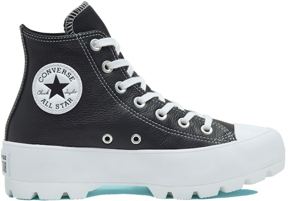 (W) Converse Chuck Taylor All Star Lugged Kulit High 'Hitam Putih' 567164C Order (W) Converse Chuck Taylor All Star Lugged Kulit High 'Hitam Putih' 567164C