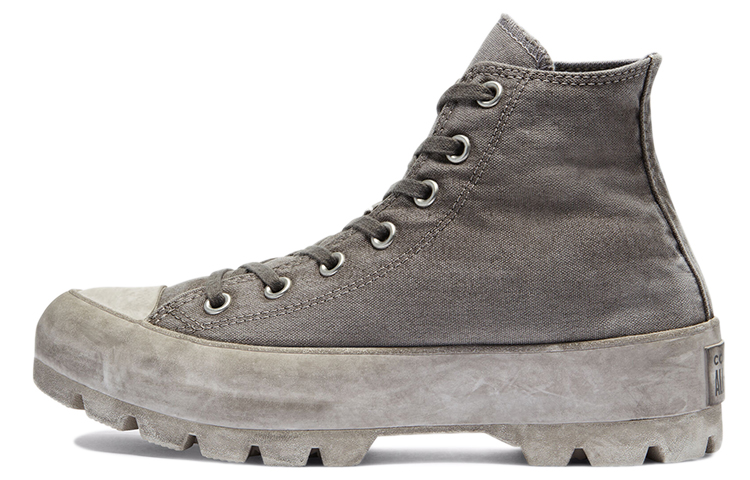Buy Converse Chuck Taylor All Star Lugged LTD 舒適增高底 高筒休閒帆布鞋 女款 污灰色
