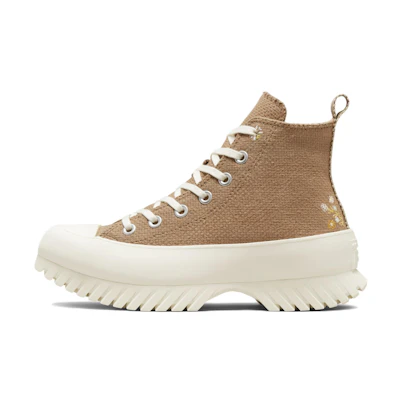 (W) Converse Chuck Taylor All Star Lugged Platform 2.0 High 'Autumn Embroidery - Sand Dune'
