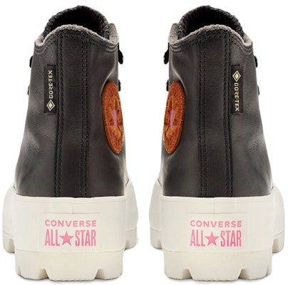 (W) (女性用) コンバース チャックテイラー オールスター ラグ 防水 レザー ハイカット 厚底 ブラック 'ホワイト' 565006C 565006C Shop (W) (女性用) コンバース チャックテイラー オールスター ラグ 防水 レザー ハイカット 厚底 ブラック 'ホワイト' 565006C 565006C