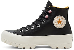 (Women) Converse Chuck Taylor All Star Lugged Winter High GTX 'Black Saffron Yellow' 568763C (Women) Converse Chuck Taylor All Star Lugged Winter High GTX 'Black Saffron Yellow' 568763C
