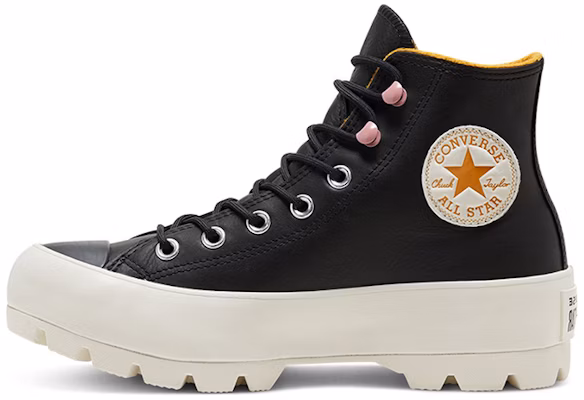 (Women) Converse Chuck Taylor All Star Lugged Winter High GTX 'Black Saffron Yellow' 568763C Buy (Women) Converse Chuck Taylor All Star Lugged Winter High GTX 'Black Saffron Yellow' 568763C