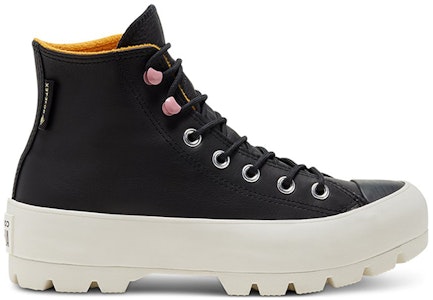 (W) コンバース チャックテイラー オールスター ラグ ウインター ハイ GTX「ブラックサフランイエロー」 568763C Order (W) コンバース チャックテイラー オールスター ラグ ウインター ハイ GTX「ブラックサフランイエロー」 568763C