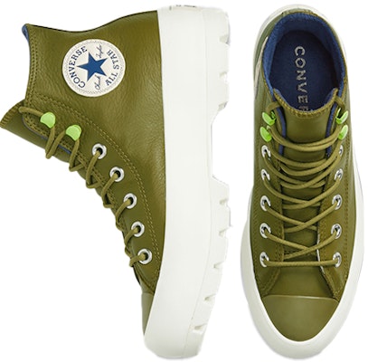 (Women) Converse Chuck Taylor All Star Lugged Winter High GTX 'Dark Moss' 568764C Shop (Women) Converse Chuck Taylor All Star Lugged Winter High GTX 'Dark Moss' 568764C