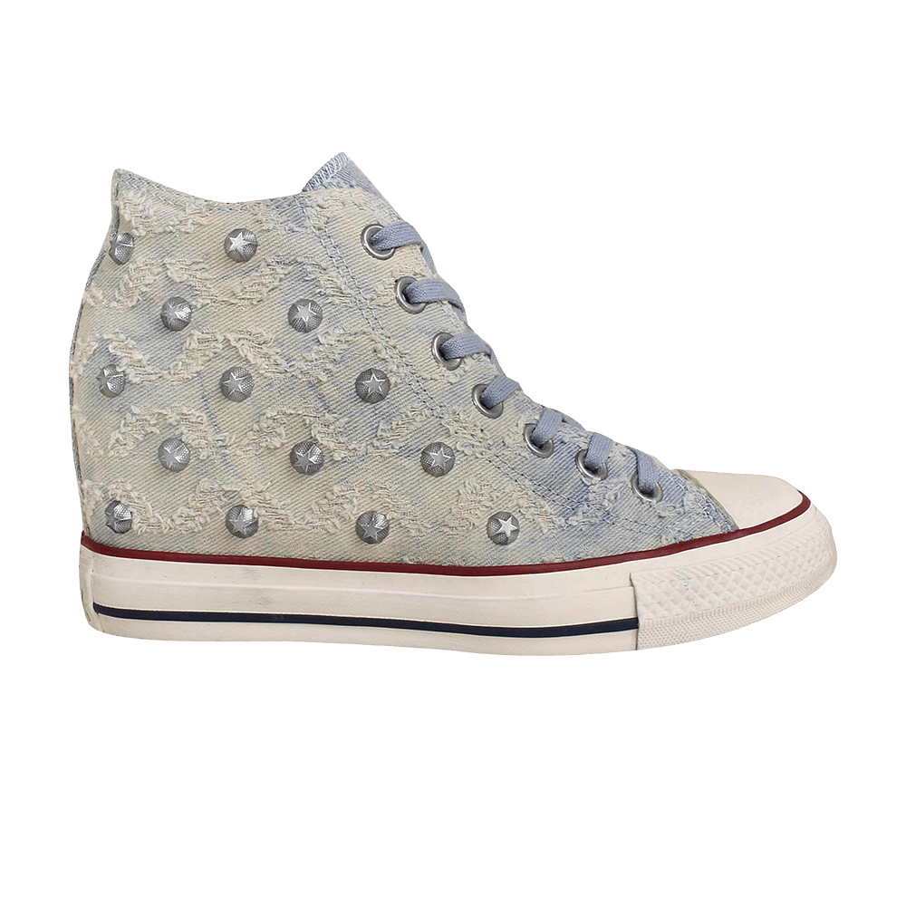 (W) Converse Chuck Taylor All Star Lux Mid 'Denim Studs'