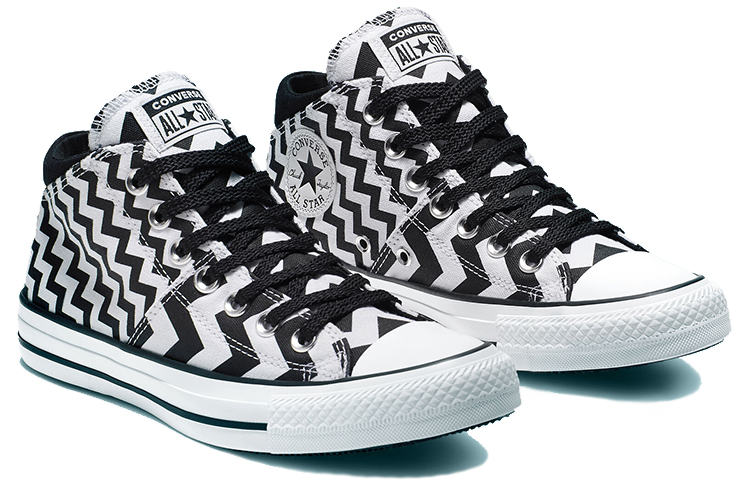 Lookbook (W) Converse Chuck Taylor All Star Madison Mid 'Zigzag - Hitam Putih' 565388F