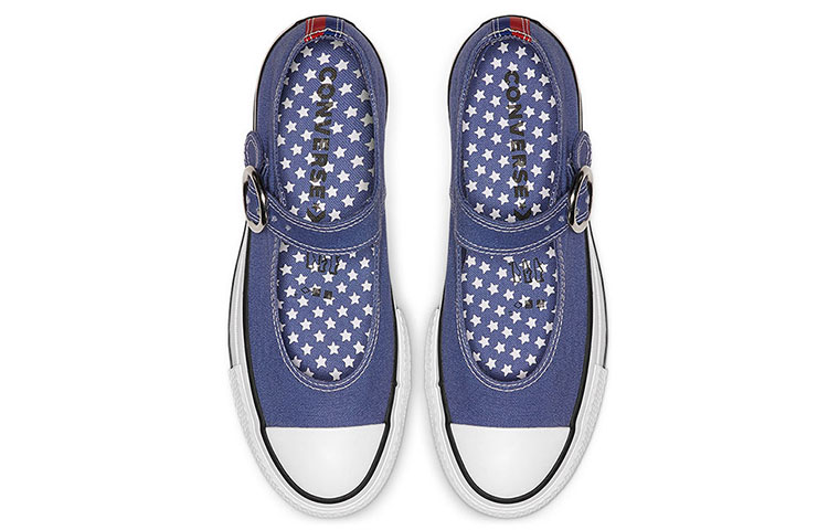 (W) Converse Chuck Taylor All Star Mary Jane Low Top 'Blue White' 圖 4