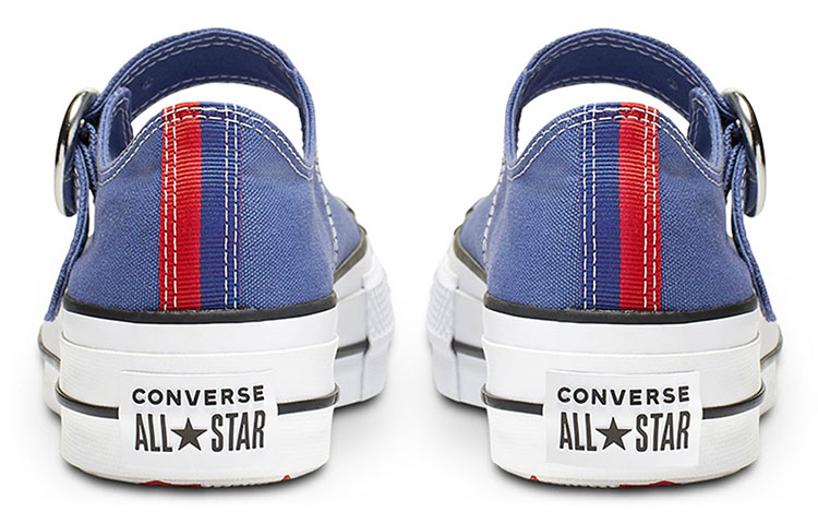(W) Converse Chuck Taylor All Star Mary Jane Low Top 'Blue White' 圖 5