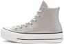 Buy (W) Converse Chuck Taylor All Star Metallic Platform Tinggi 'Perak Egret' 569238C