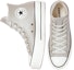 Shop (W) Converse Chuck Taylor All Star Metallic Platform Tinggi 'Perak Egret' 569238C