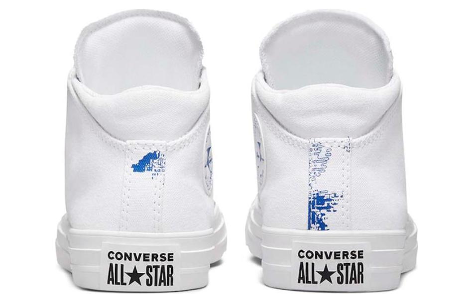 Shop 匡威 時尚舒適 潮流百搭 防滑耐磨 低幫 帆布鞋 女款 白色