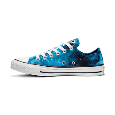 (W) Converse Chuck Taylor All Star Miss Galaxy Low Top Canvas Blue Black