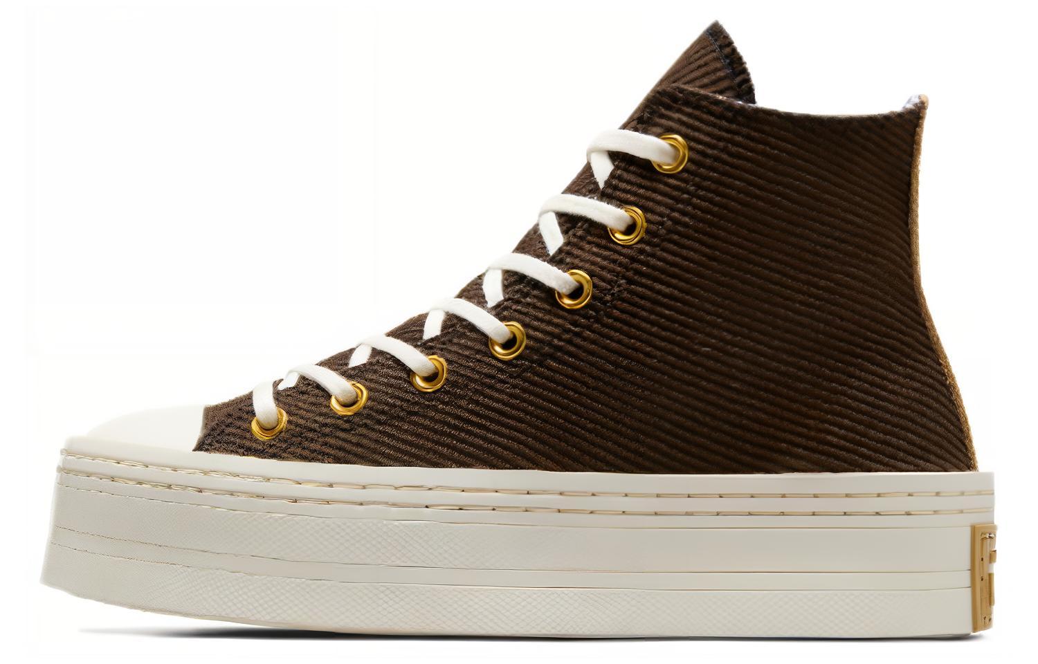 (Women) Converse Chuck Taylor All Star Modern Corduroy Lift Platform 'Fresh Brew' A07203C