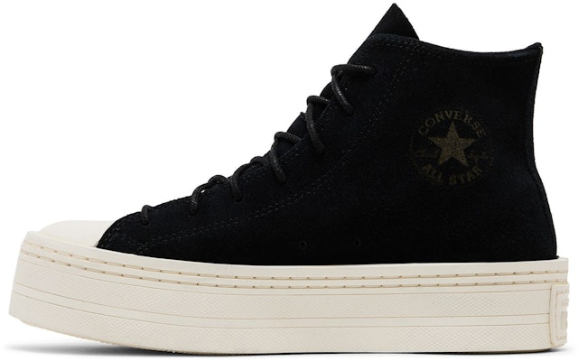 (W) Converse Chuck Taylor All Star Modern Lift Plataforma Alta 'Negro Egret' A05285C Lookbook (W) Converse Chuck Taylor All Star Modern Lift Plataforma Alta 'Negro Egret' A05285C