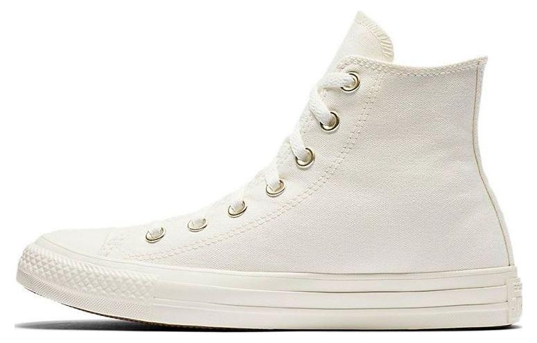 Buy (W) 匡威Chuck Taylor All Star单色魅力高帮帆布鞋米色‘金色’ 559937C