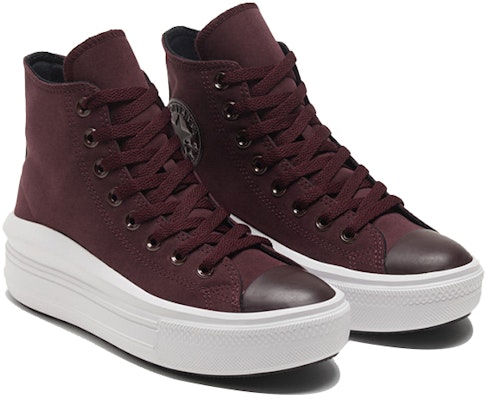 匡威 Chuck Taylor All Star Move 女款 黑紅 Lookbook 匡威 Chuck Taylor All Star Move 女款 黑紅