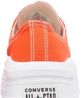 (W) Converse Chuck Taylor All Star Move 'Bright Poppy' Rojo Brillante. 570774C Sizing (W) Converse Chuck Taylor All Star Move 'Bright Poppy' Rojo Brillante. 570774C