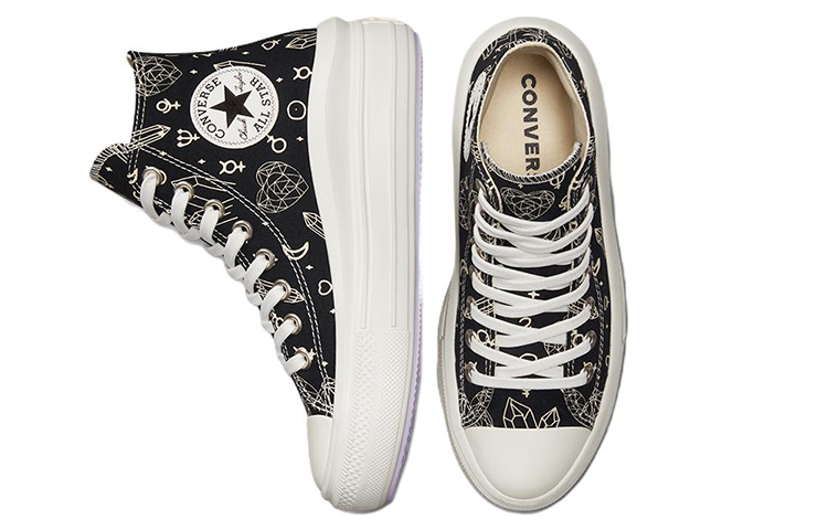 (W) Converse Chuck Taylor All Star Move High 'Mystic Crystals' 圖 4
