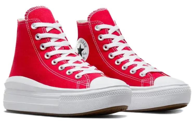 Lookbook (W) 컨버스 척테일러 올스타 무브 '레드' A09073C