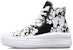 (W) Converse Chuck Taylor All Star Move Hi 'Hitam dan Putih' A01361C