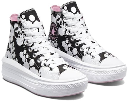 (W) Converse Chuck Taylor All Star Move Hi 'Hitam dan Putih' A01361C Lookbook (W) Converse Chuck Taylor All Star Move Hi 'Hitam dan Putih' A01361C